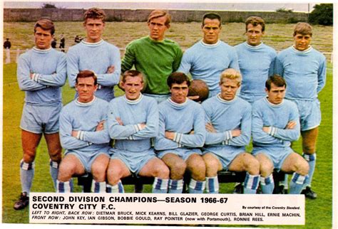 coventry city players 1960s